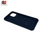 Чехол Iphone 11 Silicone Case, 8 черно-синий