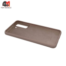 Чехол для Samsung S21 FE Silicone Case, пудрового цвета