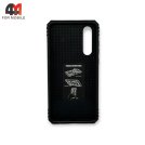 Чехол для телефона Huawei P30 силиконовый, противоударный, серебристого цвета, Case