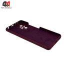 Чехол для Xiaomi Redmi Note 10 pro/Note 10 pro max Silicone Case, цвет марсала