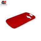 Чехол для телефона Huawei Y520 силиконовый, матовый, красного цвета, Cherry