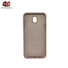 Чехол для Samsung J7 2017/J7 Pro/J730 Silicone Case, пудрового цвета
