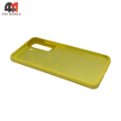 Чехол для Samsung S22 Silicone Case, желтого цвета