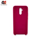 Чехол для телефона Huawei Mate 20 Lite Silicone Case, малинового цвета