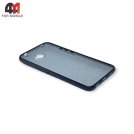 Чехол для телефона Huawei Y7 2017 силиконовый с блестками, черного цвета