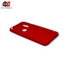 Чехол для телефона Huawei Y6 2019/Honor 8A/Y6s силиконовый, прозрачный, красного цвета