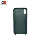 Чехол Iphone X/Xs Silicone Case, 49 темно-бирюзовый