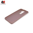 Чехол для Xiaomi Redmi Note 8 Pro силиконовый, дракон, пудрового цвета