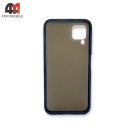 Чехол для телефона Huawei P40 Lite/Nova 6Se/Nova 7i пластиковый с усиленной рамкой, синего цвета