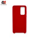 Чехол для телефона Huawei P40 Silicone Case, красного цвета
