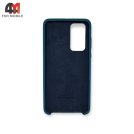 Чехол для телефона Huawei P40 Silicone Case, темно-бирюзового цвета