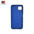 Чехол для телефона Huawei P40 Lite/Nova 6Se/Nova 7i Silicone Case, темно-синего цвета