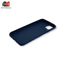 Чехол для телефона Huawei P40 Lite/Nova 6Se/Nova 7i силиконовый, матовый, синего цвета