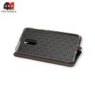 Чехол-книга для Xiaomi Redmi 5 бордового цвета