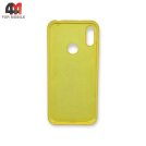 Чехол для телефона Huawei Y6 2019/Honor 8A/Y6s Silicone Case, желтого цвета