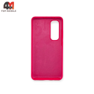Чехол для Xiaomi Mi Note 10 Lite Silicone Case, ярко-розового цвета