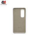 Чехол для Xiaomi Mi Note 10 Lite Silicone Case, белого цвета