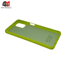 Чехол Samsung M31s Silicone Case, салатового цвета