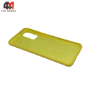 Чехол для Samsung S20/S11 lite/S11e Silicone Case, желтого цвета