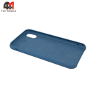 Чехол Iphone Xs Max Silicone Case, 24 джинсовый