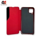 Чехол-книга для телефона Huawei P40 Lite/Nova 6Se/Nova 7i  clear view cover, красного цвета