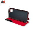 Чехол-книга для телефона Huawei P40 Lite/Nova 6Se/Nova 7i  clear view cover, красного цвета