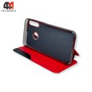 Чехол-книга для телефона Huawei P40 Lite E/Y7P/Honor 9C clear view cover, красного цвета