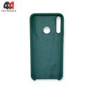 Чехол для телефона Huawei P40 Lite E/Y7P/Honor 9C Silicone Case, темно-зеленого цвета