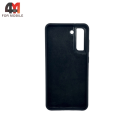 Чехол для Samsung S21 FE Silicone Case, черного цвета