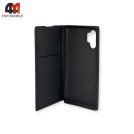 Чехол-книга для Samsung Note 10 Plus/Note 10 Pro clear view cover, черного цвета