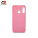 Чехол для телефона Huawei P30 Lite/Nova 4E/Honor 20S силиконовый, матовый, розового цвета, Case