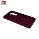 Чехол для Samsung S21 FE Silicone Case, цвет марсала