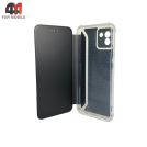 Чехол-книга для Samsung A03 с усиленными углами, черного цвета