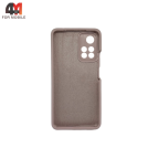 Чехол для Xiaomi Redmi Note 11 Pro Plus Silicone Case, пудрового цвета