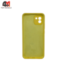 Чехол для Samsung A03 Silicone Case, желтого цвета