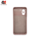 Чехол для Xiaomi Poco M5 Silicone Case, пудрового цвета
