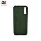 Чехол для телефона Huawei Y8P/Enjoy 10S/P Smart S/Honor 30i Silicone Case, темно-зеленого цвета