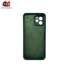 Чехол для телефона Huawei Nova Y61 Silicone Case, темно-зеленого цвета