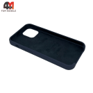 Чехол Iphone 14 Pro Max Silicone Case, 8 черно-синий