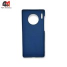 Чехол для телефона Huawei Mate 30 Pro Silicone Case, темно-синего цвета