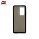 Чехол для телефона Huawei P40 Pro пластиковый с усиленной рамкой, черного цвета, Case