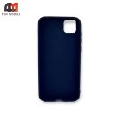 Чехол для телефона Huawei Y5P/Honor 9S силиконовый, матовый, синего цвета, Case