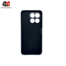 Чехол для Honor X6A 4G Silicone Case, черного цвета