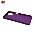 Чехол для Samsung M51 Silicone Case, цвет марсала