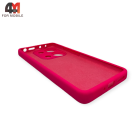 Чехол для Xiaomi Poco M6 Pro 4G/Redmi Note 13 Pro 4G/Redmi Note 14S Silicone Case, ярко-розового цвета