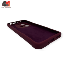 Чехол для Xiaomi Poco M6 Pro 4G/Redmi Note 13 Pro 4G/Redmi Note 14S Silicone Case, цвет марсала