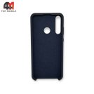 Чехол для телефона Huawei Y6P Silicone Case, темно-синего цвета