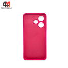 Чехол Infinix Hot 30 4G Silicone Case, ярко-розового цвета
