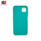 Чехол для телефона Huawei P40 Lite/Nova 6Se/Nova 7i силиконовый, матовый, ментолового цвета