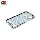 Чехол для телефона Huawei P40 Lite/Nova 6Se/Nova 7i силиконовый с рисунком, Off-White